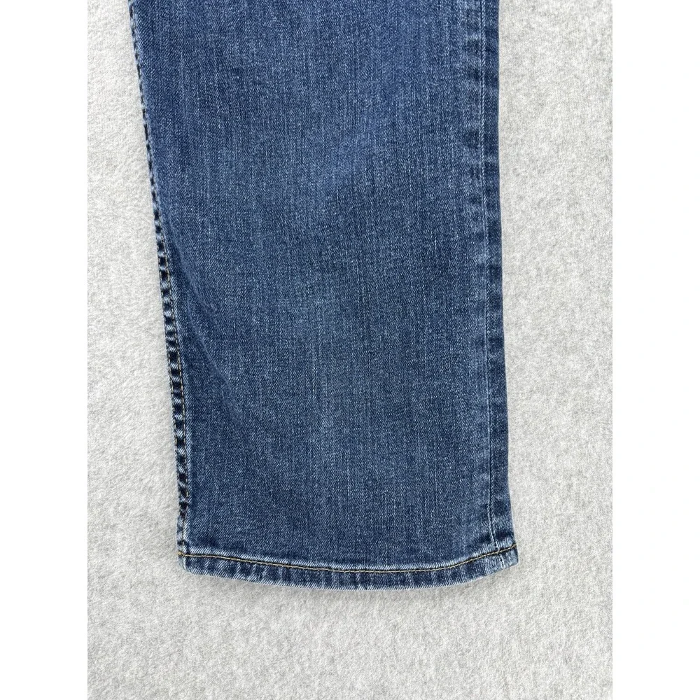 Cremieux Comfort Stretch Men's Jeans 36x34 Straight Leg Blue Denim